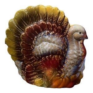 Better Homes & Gardens Turkey figural Napkin Holder Nwob